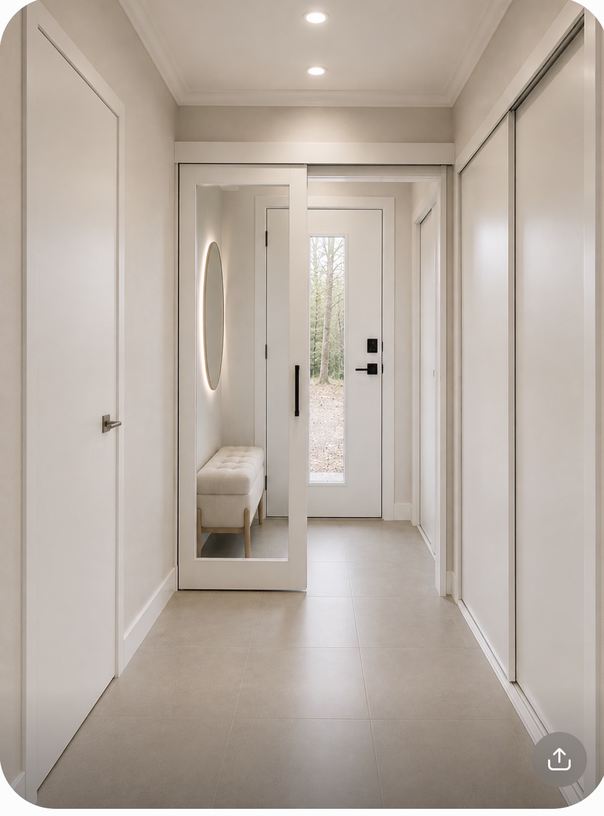 Passage et entrée